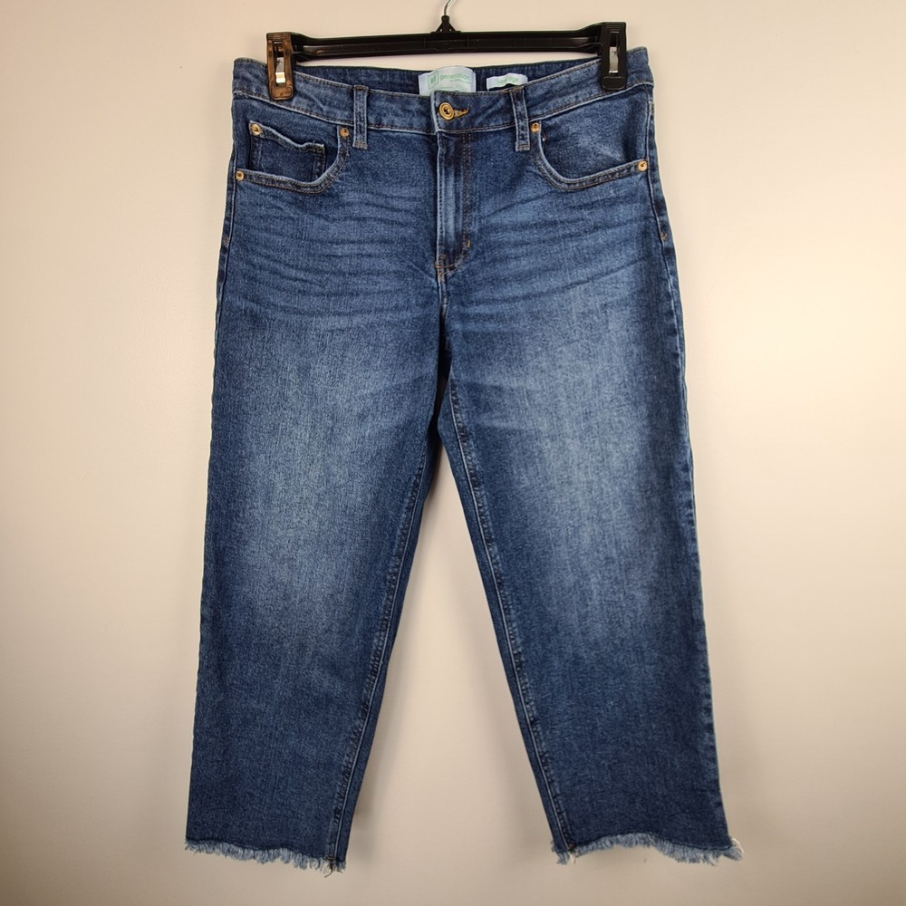 REgeneration by‎ Celebrity Pink Raw Hem Straight New Age Size 11/30 Ankle Jeans